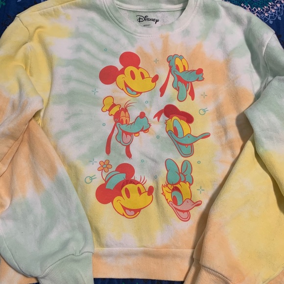 Disney Other - Disney tie dye pullover